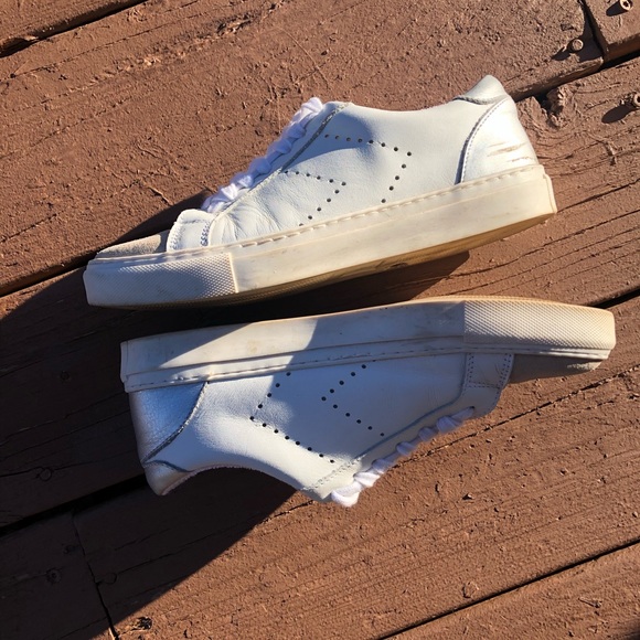 STEVE MADDEN Parody Leather Sneaker 8.5 - Picture 9 of 9